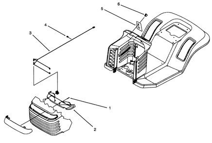 Part Location Diagram of 92-2464 Lawn Boy Decal-Ignition/Lights